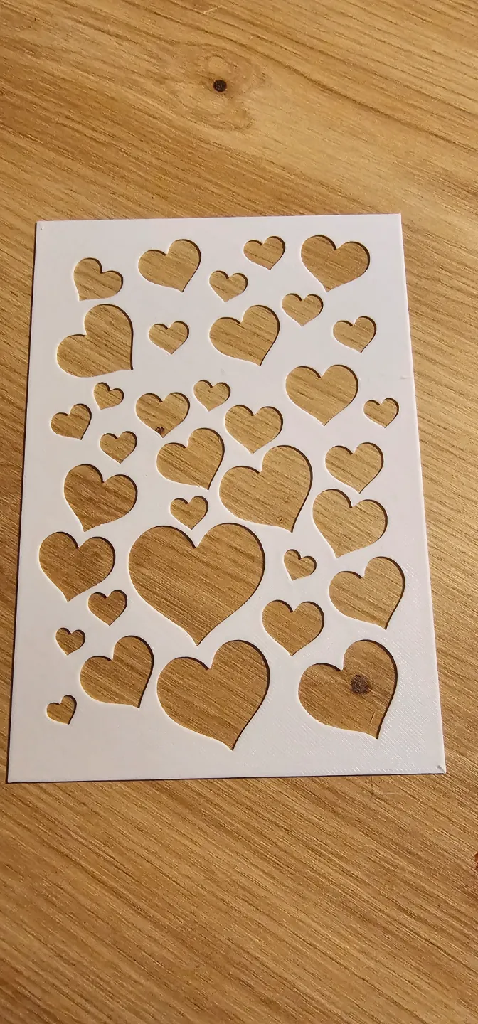 Heart template