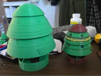 Boîte de sapin façon mini bombe Fallout — photo 1