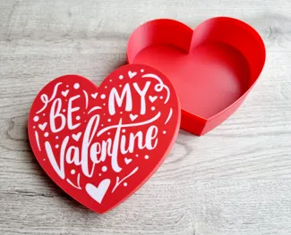 Heart Box - Be My Valentine