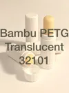 Chapstick Tube and Cap Bambu PETG Translucent 32101