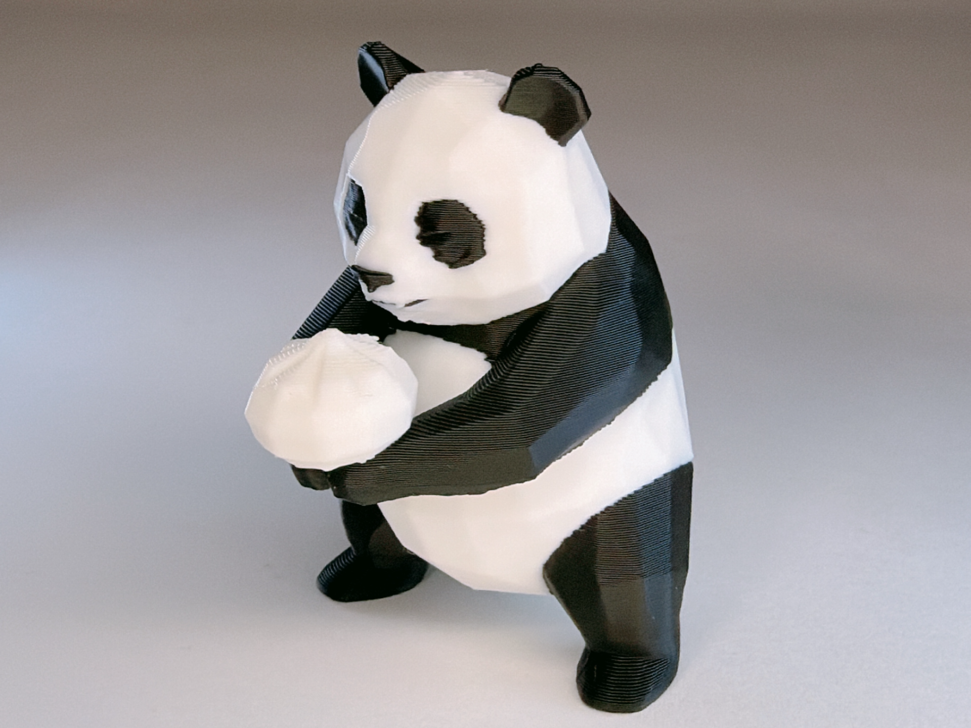 Gourmet Panda: Loving Soup Dumpling (Low-Poly)