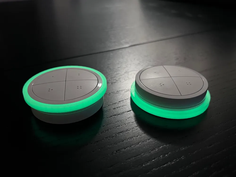 Hue Tap Dial Glow in the dark ring by Bean_System - MakerWorld