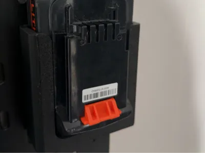 Black + Decker Battery Holder for IKEA Skadis