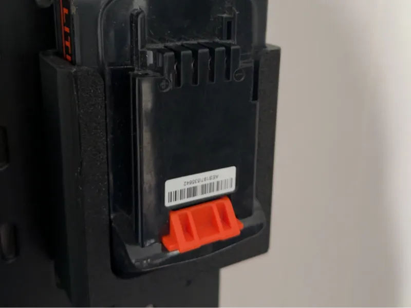 Black + Decker Battery Holder for IKEA Skadis