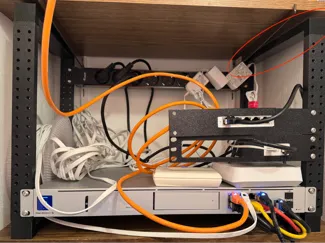 Verbindungen in 300 mm für 3D-druckbarer Rack