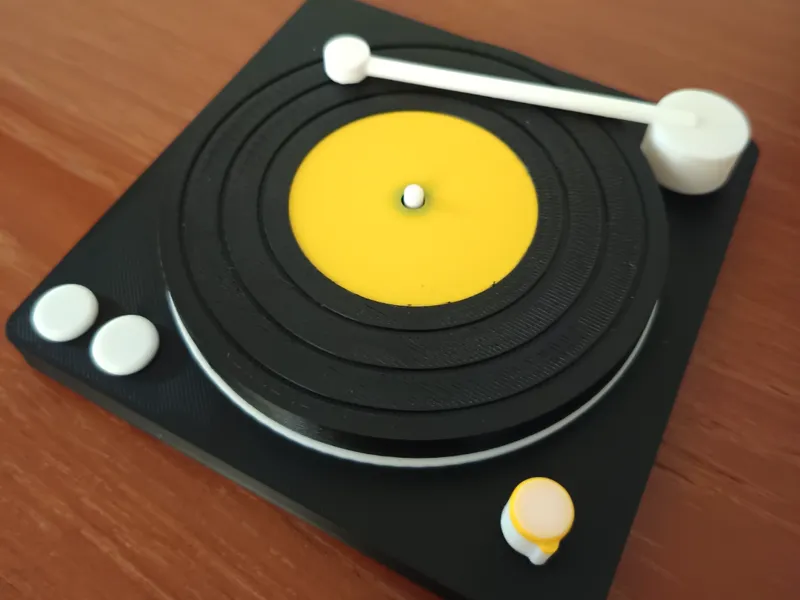Vinyl Vibes Coasters