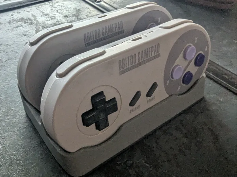 8BitDo SN30 Controller Stand Without Dongle Slots
