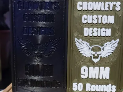 CROWLEY'S CUSTOM 3D DESIGNS AND PRINTS 9MM