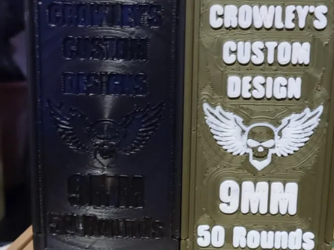 CROWLEY'S CUSTOM 3D DESIGNS AND PRINTS 9MM