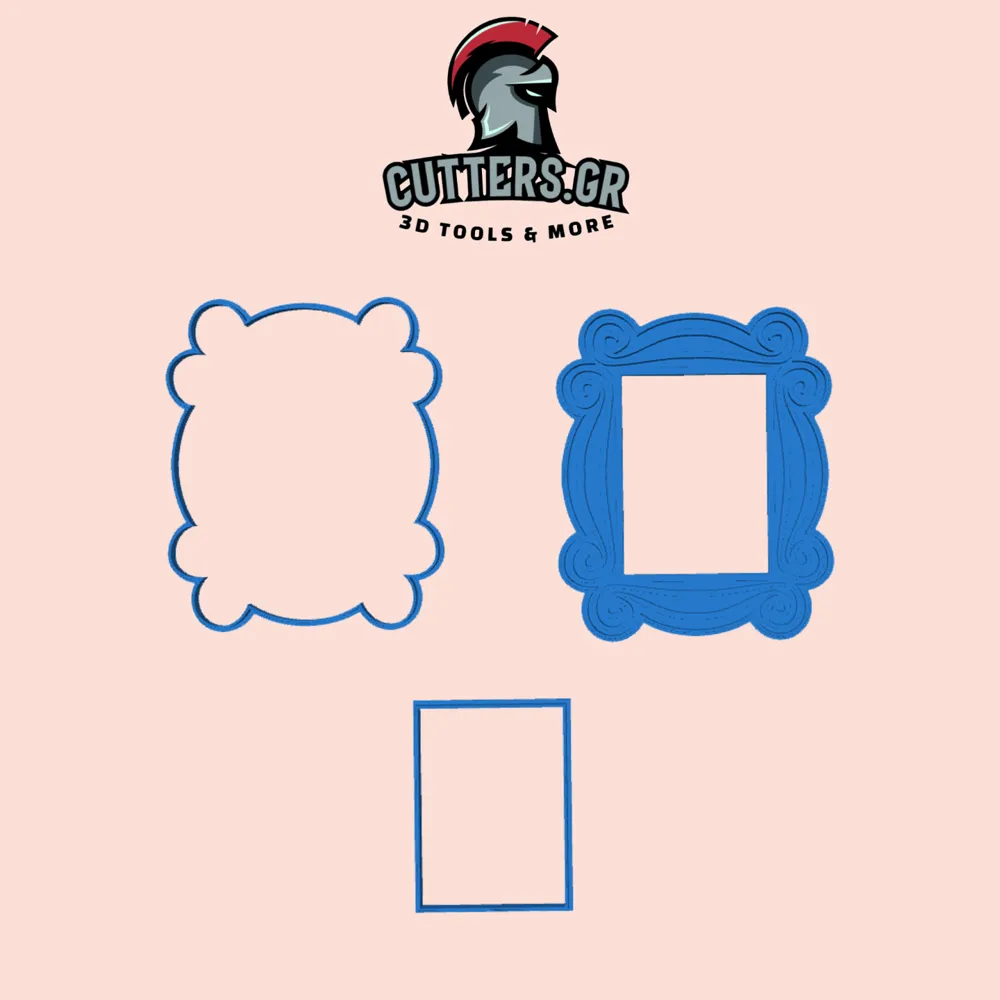 Cookie Cutter Door Frame (F.R.I.E.N.D.S.) by Cutters.gr MakerWorld