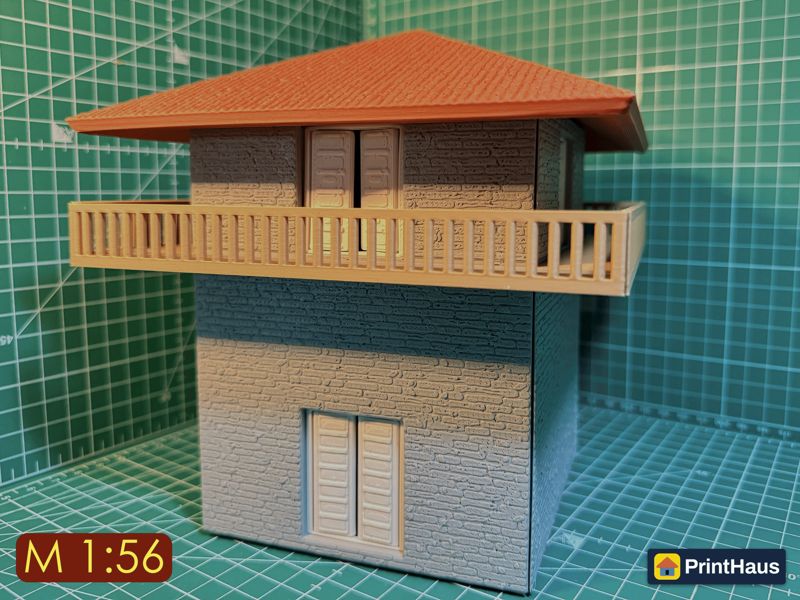 Tabletop Terrain 28mm / 1:56: Fortified Watchtower