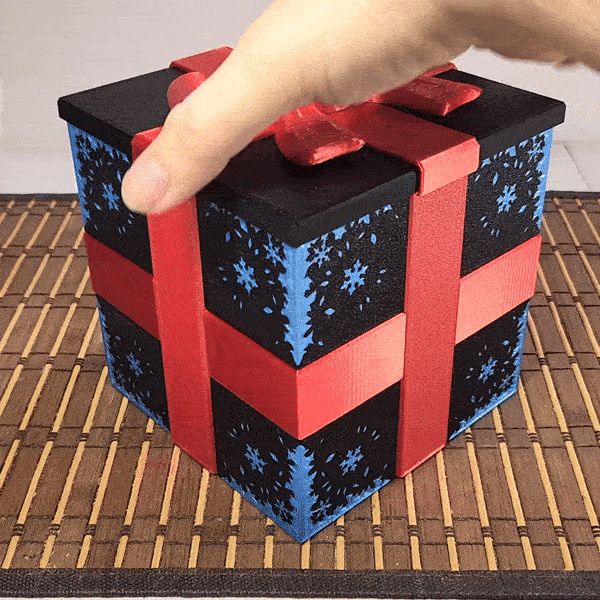 Frosted Tile for Exploding Gift Box V2