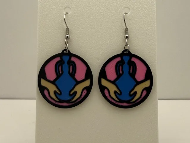 Aquarius Earrings - Zodiac Series