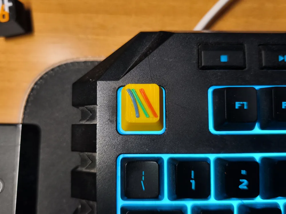 Arc Raiders Keycap for Membrane Keyboard - Free 3D Print Model - MakerWorld