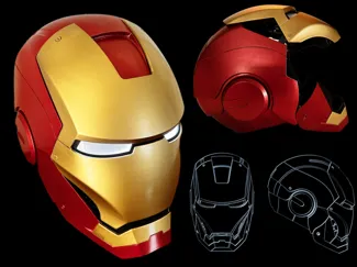 IRON MAN (MK7) motorized Helmet