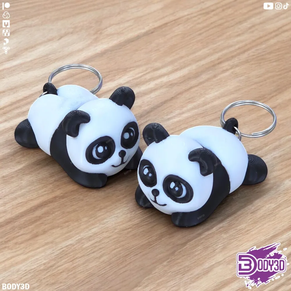 Kawaii Panda - Multi-Version Pack ( Supportless ) - MakerWorld 3D Model ...