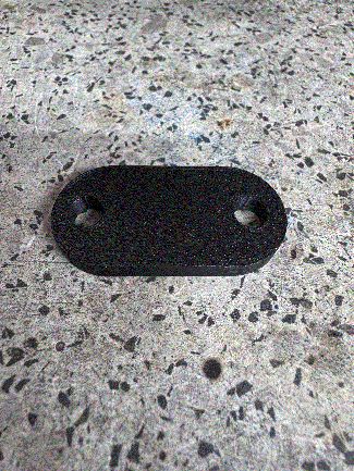 Puch VZ50 intake port blanking plate
