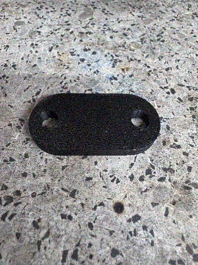 Puch VZ50 intake port blanking plate 