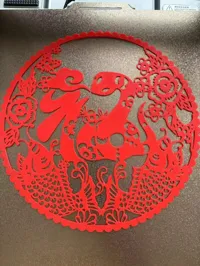 Décoration de fenêtre — année du Serpent — photo 5