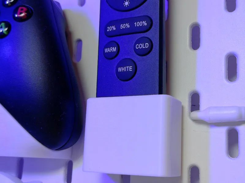 Softbox Light Remote Holder for Ikea Skadis