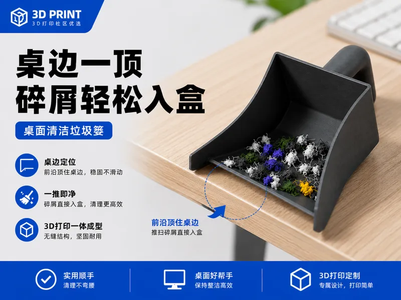 桌面清洁器 桌面垃圾篓