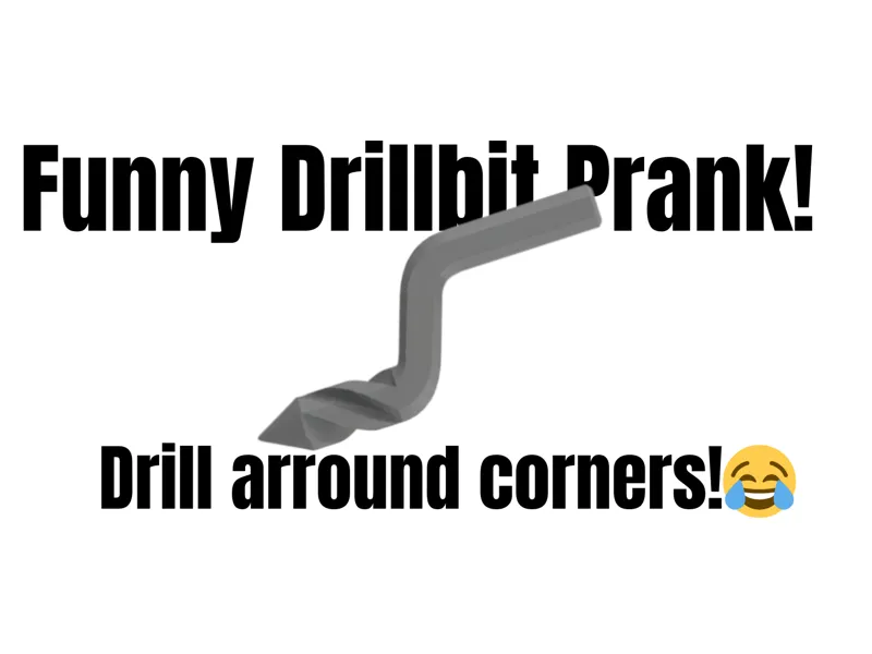 Drill Around-the-Corner Bit (Prank/Prop) 
