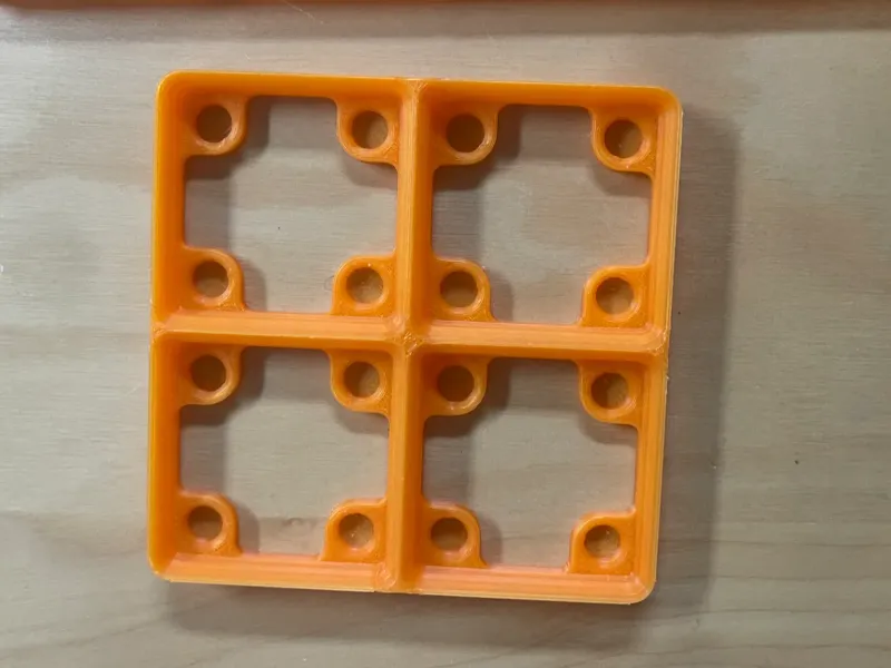 Gridfinity 2x2 Magnetic Base