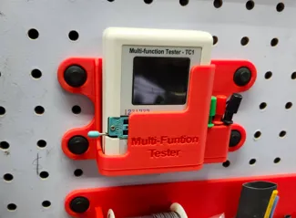 Pegboard Multi-Function Tester TC1 Holder