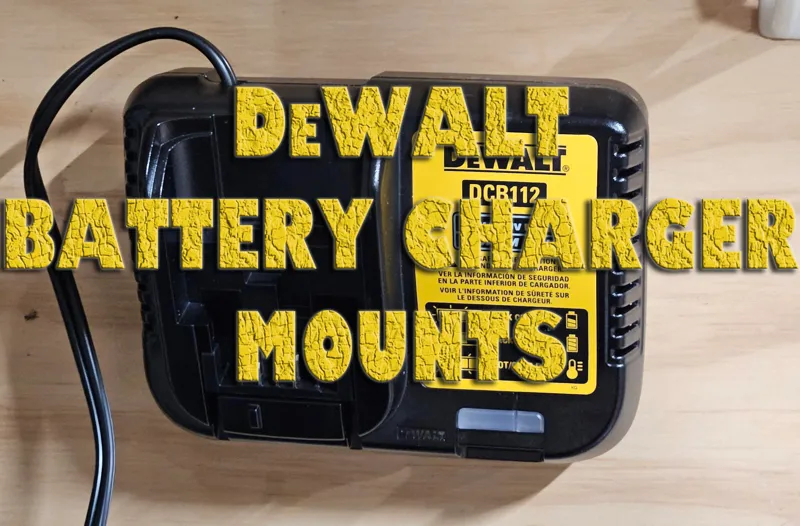 Dewalt Battery Charger Mounts