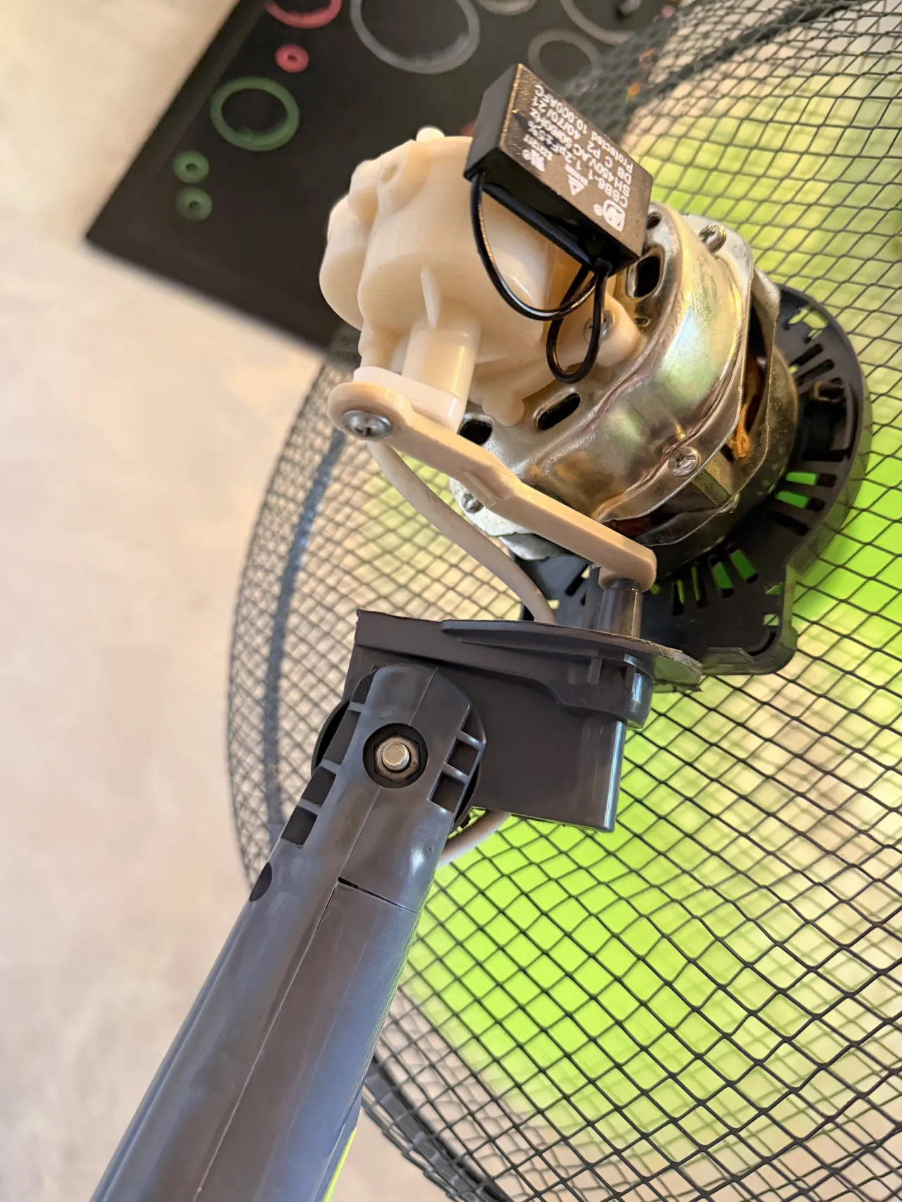 staffa per rotazione ventilatore view 4