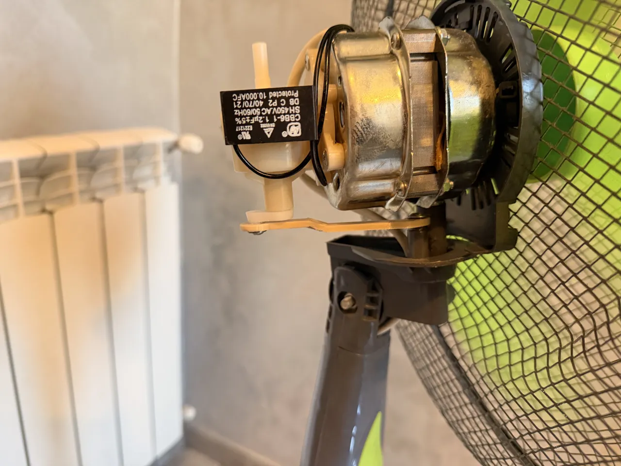 staffa per rotazione ventilatore view 3