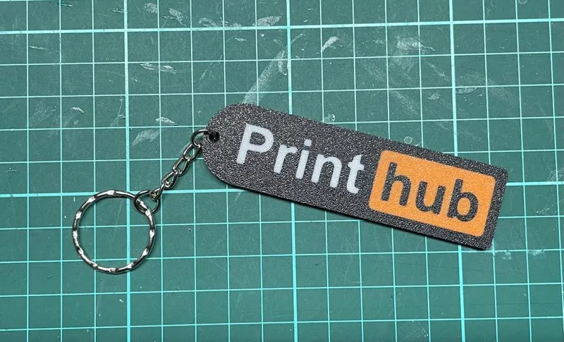 Print Hub Keychain