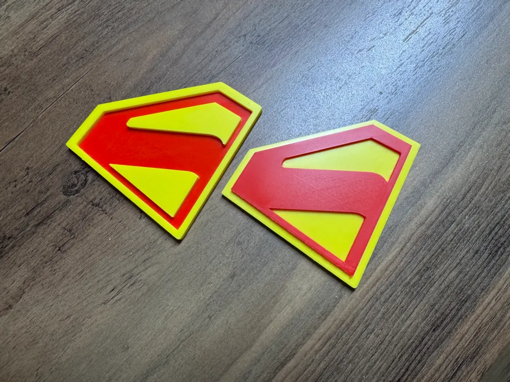 Superman 2025 Logo by MoriMotor MakerWorld
