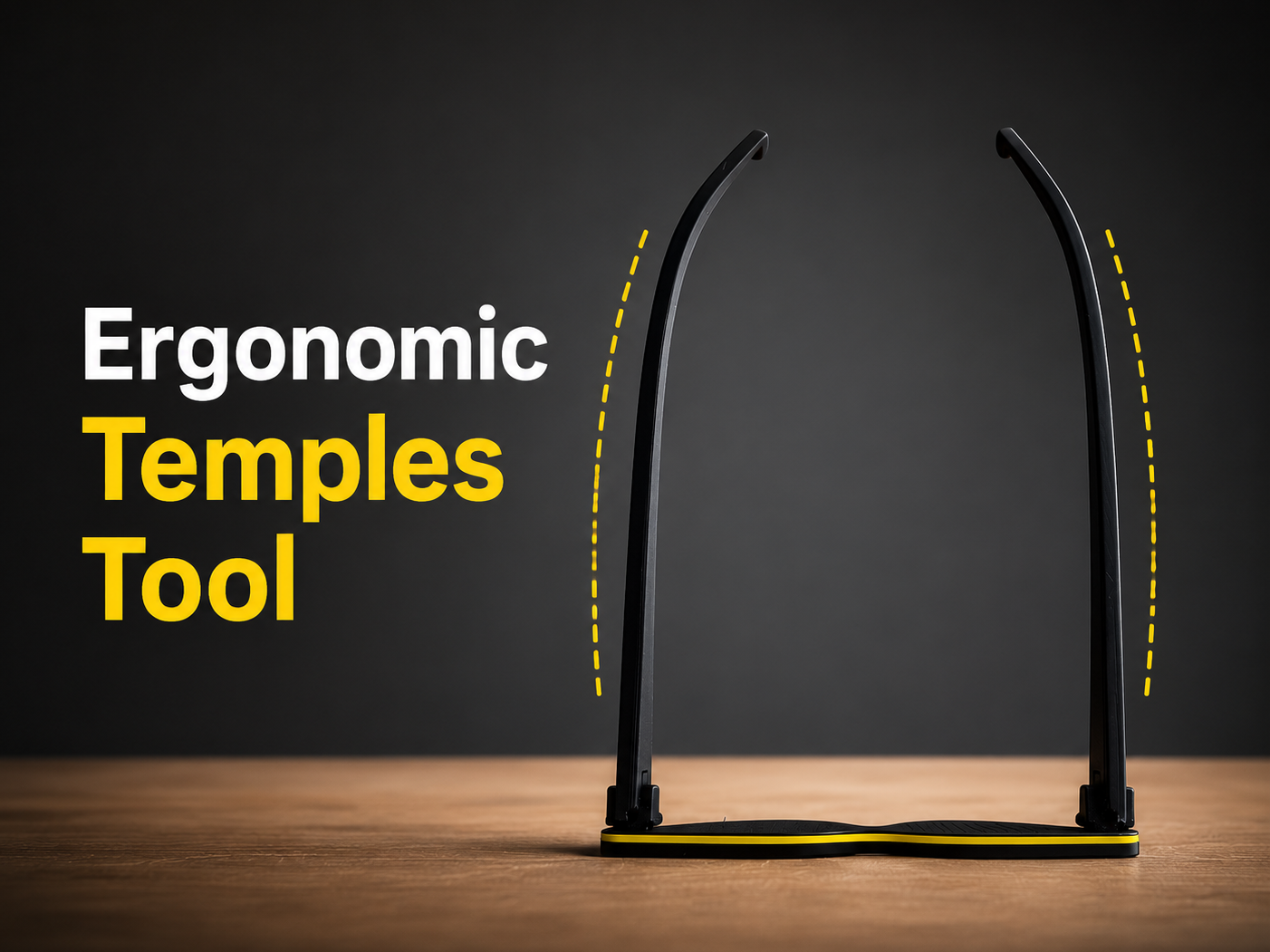 Fan Glasses Temple Bending Jig – Ergonomic Fit