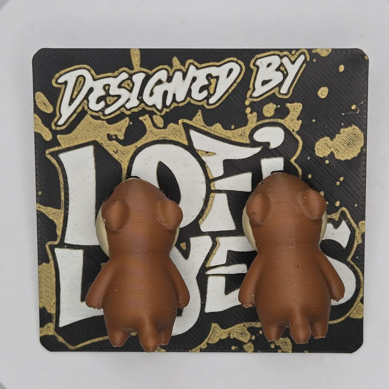 Otter Chomper Earrings view 3