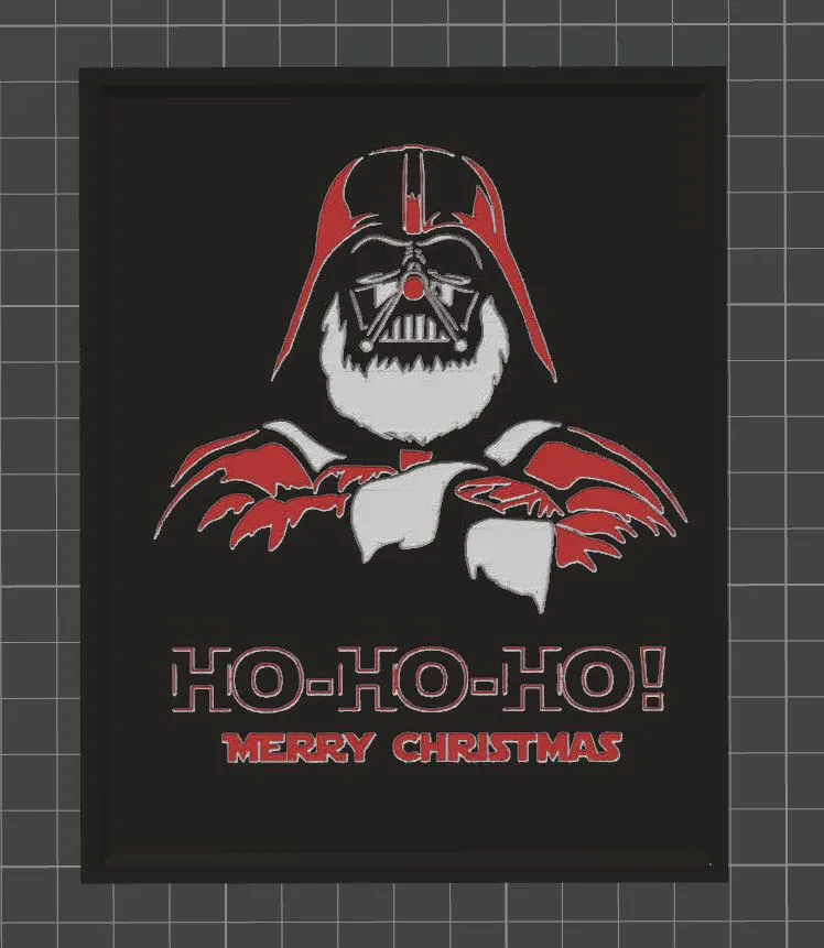 Ho Ho Ho Vader Panel