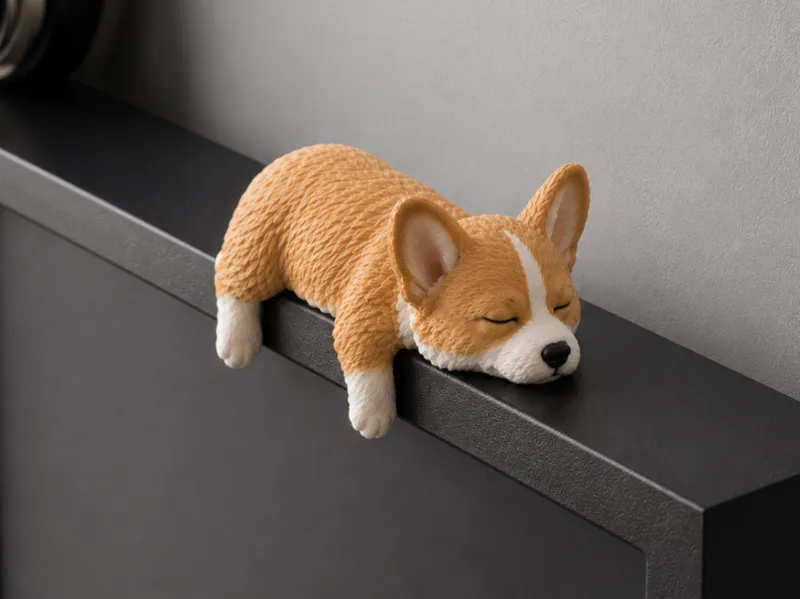 Sleepy Corgi Monitor Pet