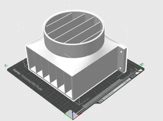 150mm Abluft 90°