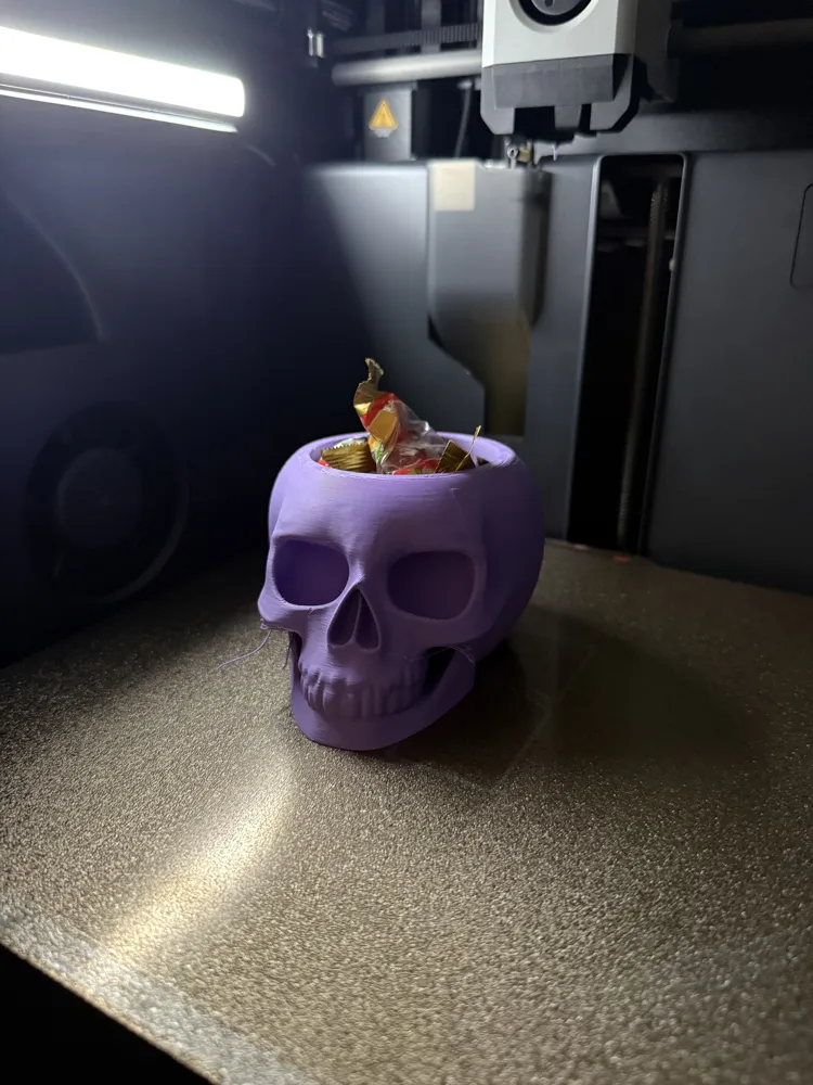 Skull Candy Bowl - Free 3D Print Model - MakerWorld