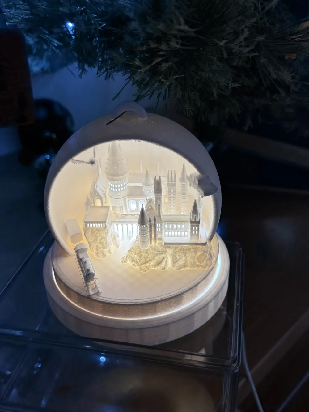 Dekoratif Yılbaşı Süsü Özel Tasarım Çocuk Odası ve Hediye Sevgi Dolu Kapanış Kapaklı Ev Dekoru