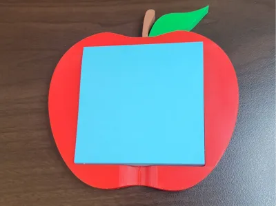 Apple sticky note holder