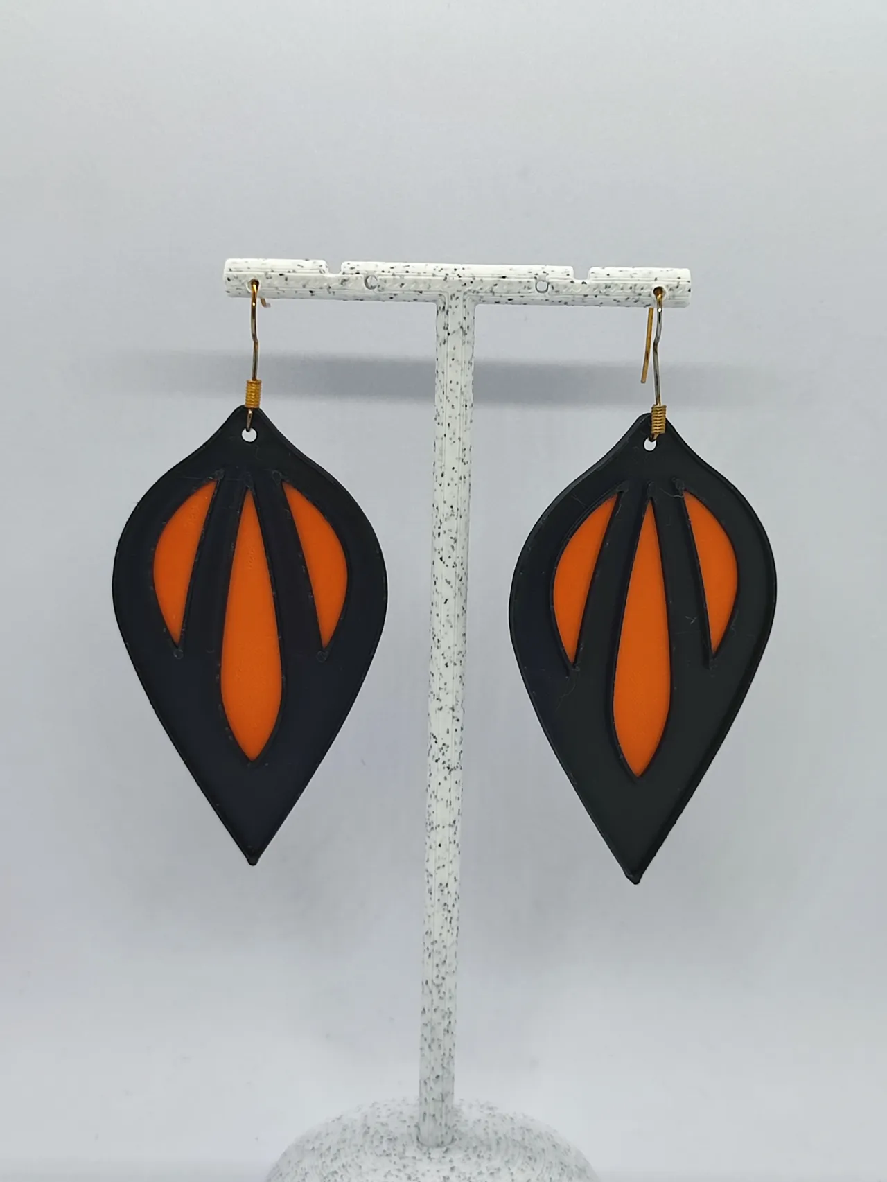Aretes Ébano y Ámbar view 3