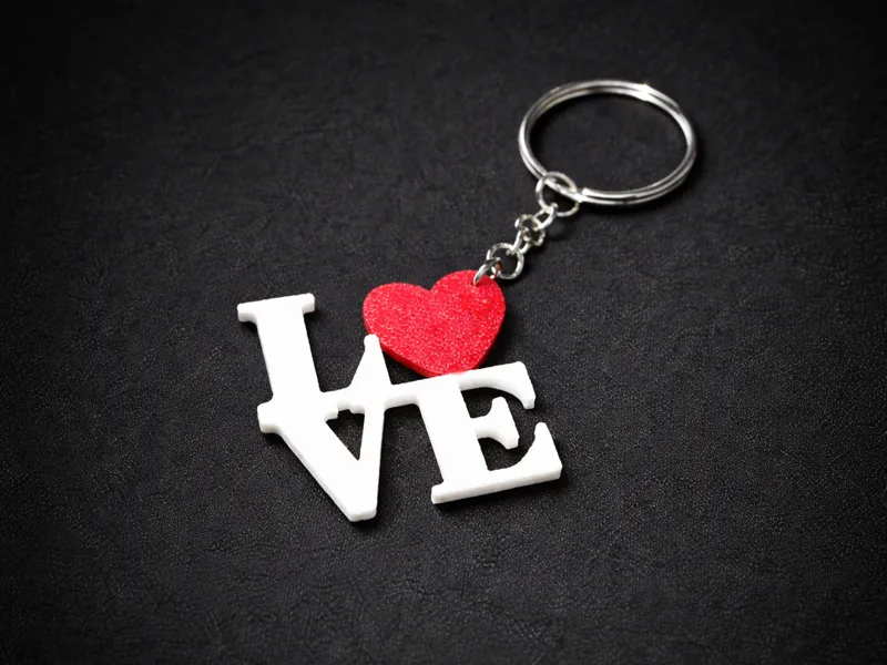 LOVE Heart Keychain – Perfect Gift