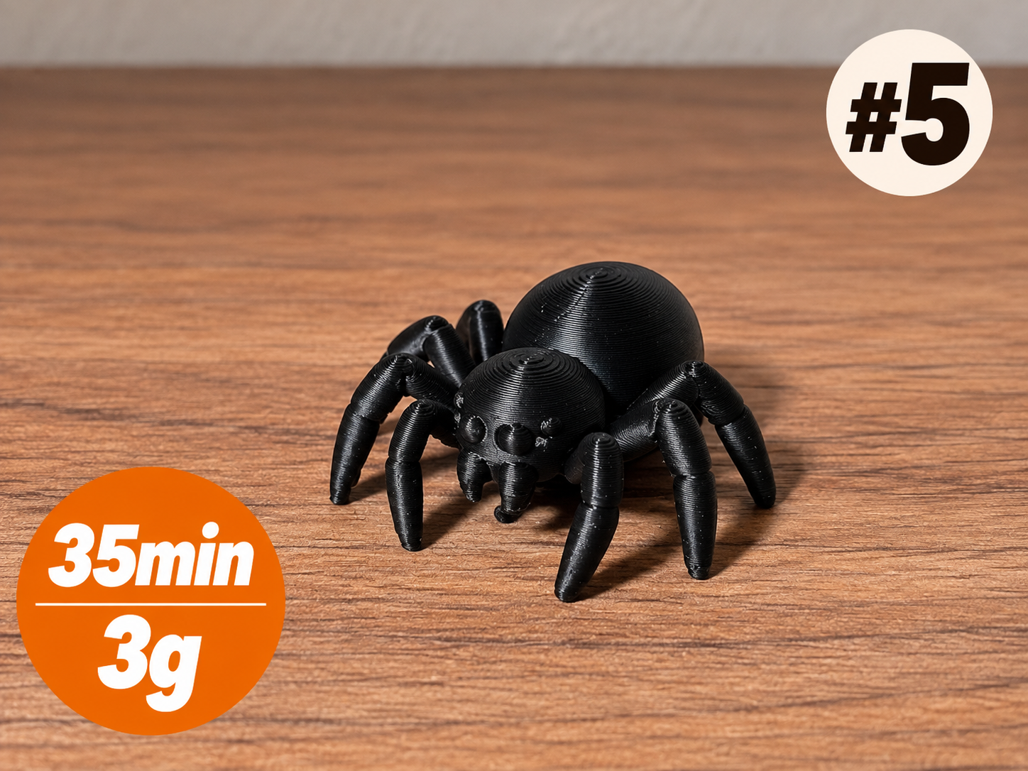 Mini Araña - Set Halloween - 1