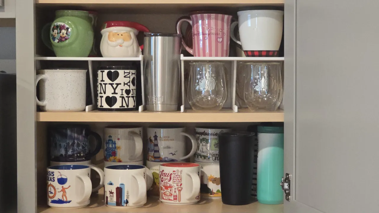 Wide Coffee Mug/Cup Shelf UPDATED! view 4