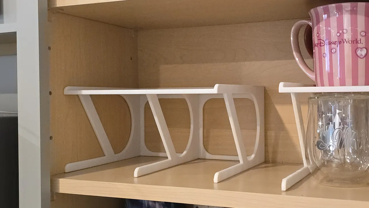 Wide Coffee Mug/Cup Shelf UPDATED! view 3
