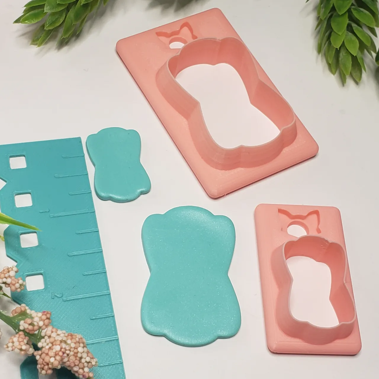 "Autumn" Abstract Clay Earring Cutter (2 Sizes) view 3