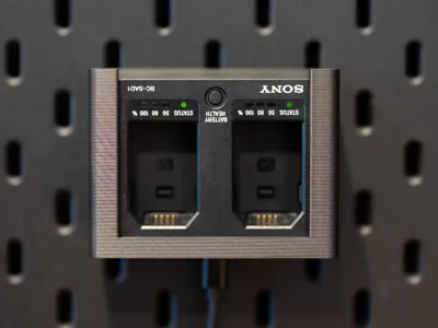 IKEA Skadis Sony Battery Charger (BC-SAD1) Holder