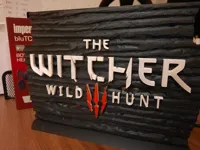 Panneau logo The Witcher - Wild Hunt — photo 4