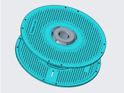 Cell Spool Winder Spool Retention Clip